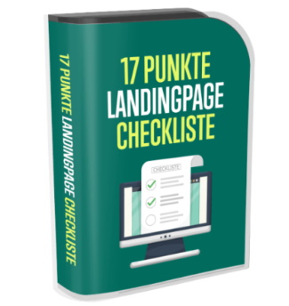 Ebook Cover 17 Punkte Landingpage Checkliste