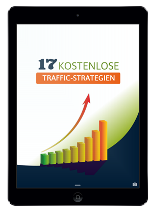 Ebook Cover 17 kostenlose Traffic-Strategien