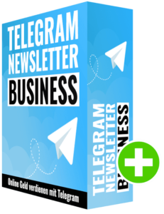 Cover Telegram Newsletter Business