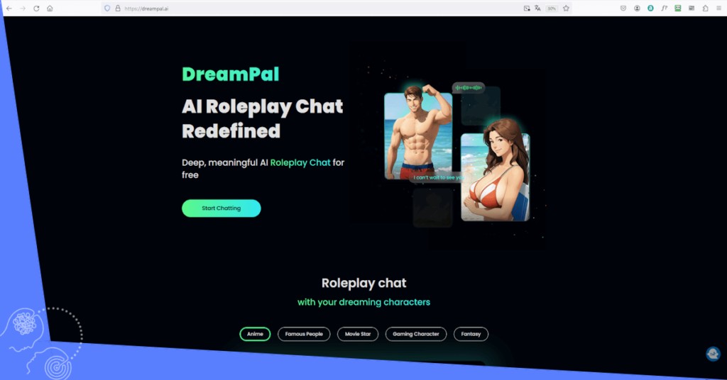 Webseite DreamPal